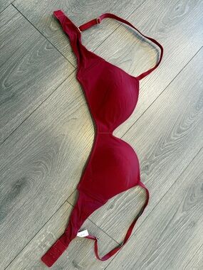 Madewell Deep Red 34B Bra